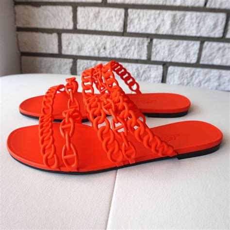 jelly hermes sandal|Hermes izmir sandals review.